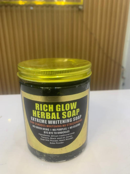 Rich Glow Herbal Whitening Soap