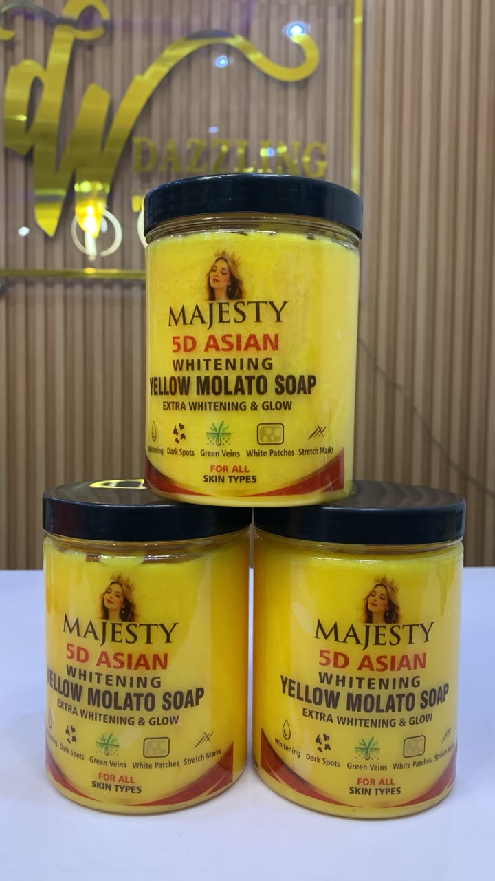 Majesty Whitening Yellow Molato Soap