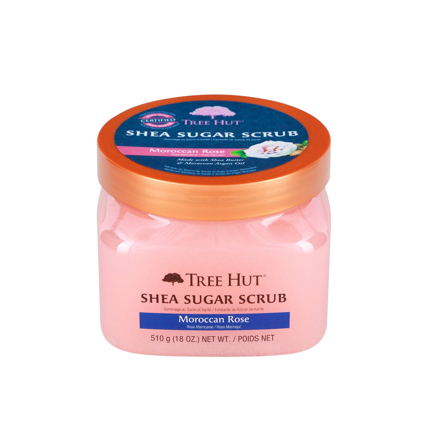 Tree Hut moroccan rose shea sugar scrub