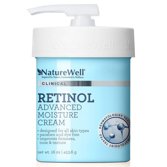 NatureWell Clinical Retinol Advanced Moisture Cream-16oz