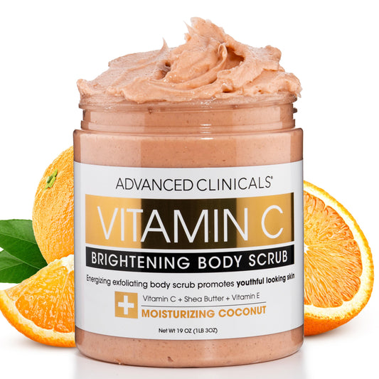 Advanced Clinicals Vitamin C Brightening Body Scrub