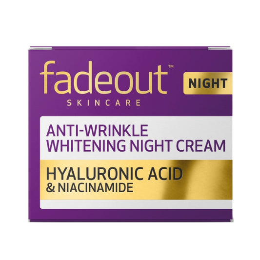 Fade Out Anti-Wrinkle Whitening Night Cream, 50 ml
