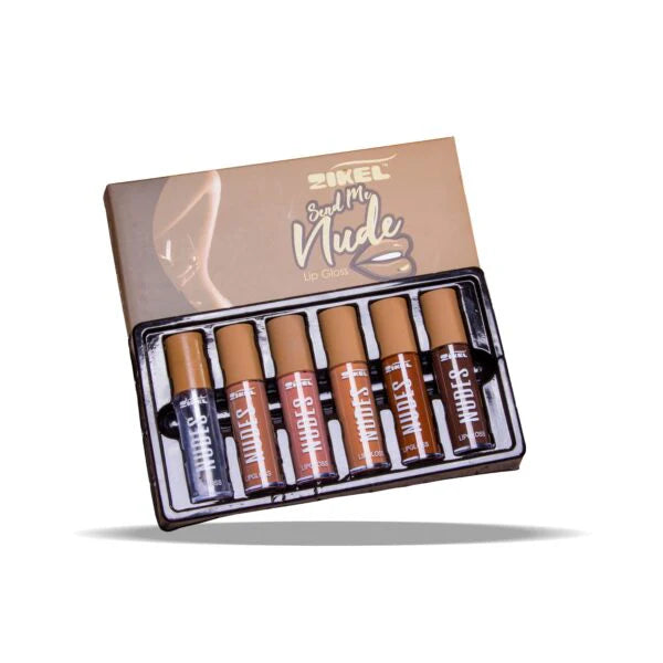 Zikel Nude Lipgloss Set