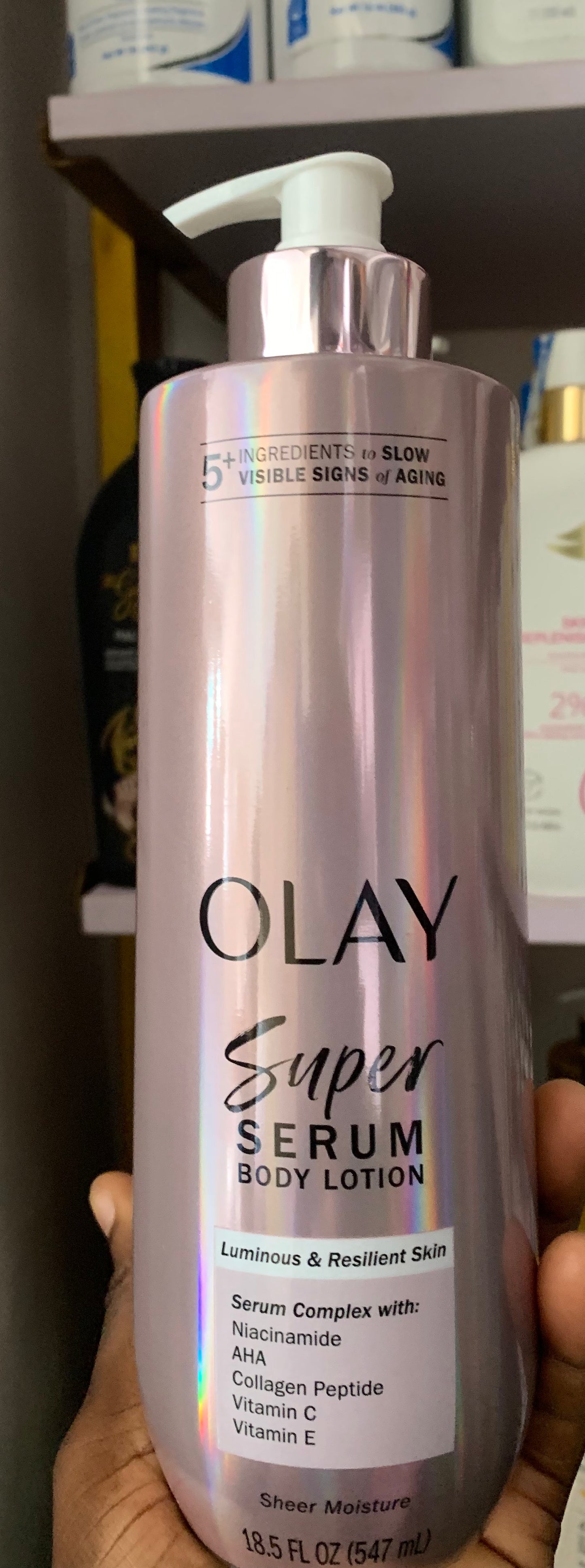 Olay super serum lotion