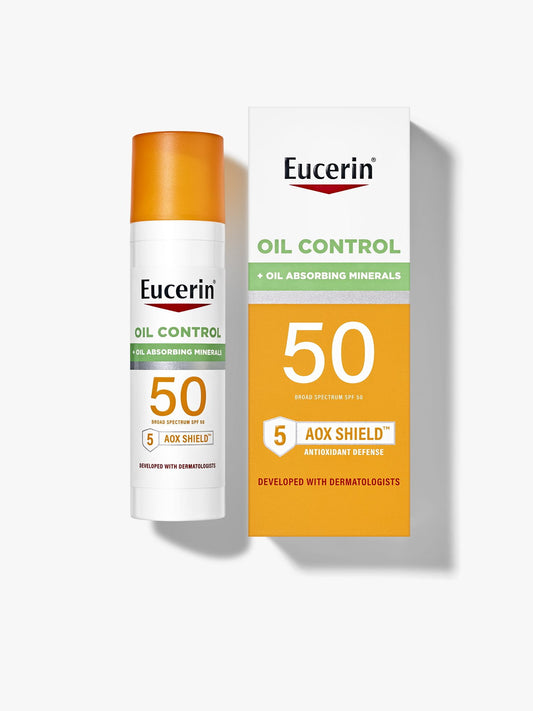 Eucerin Oil Control SPF 50 Face Sunscreen Lotion