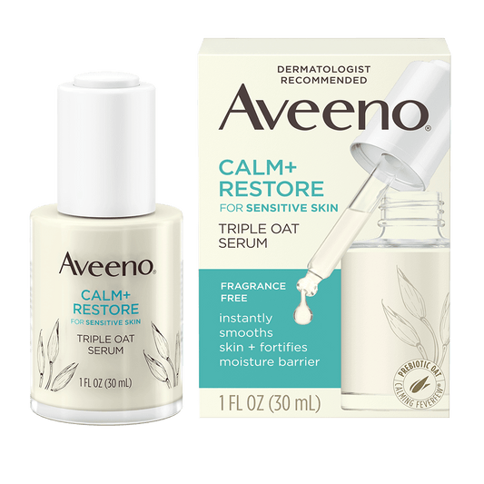 Aveeno Calm + Restore Triple Oat Hydrating Face Serum