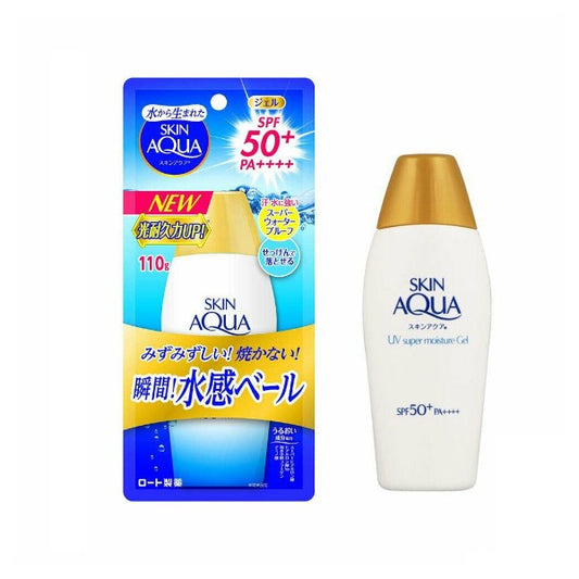 Rohto Mentholatum Skin Aqua UV Super Moisture Gel SPF 50+ PA++++ 110g
