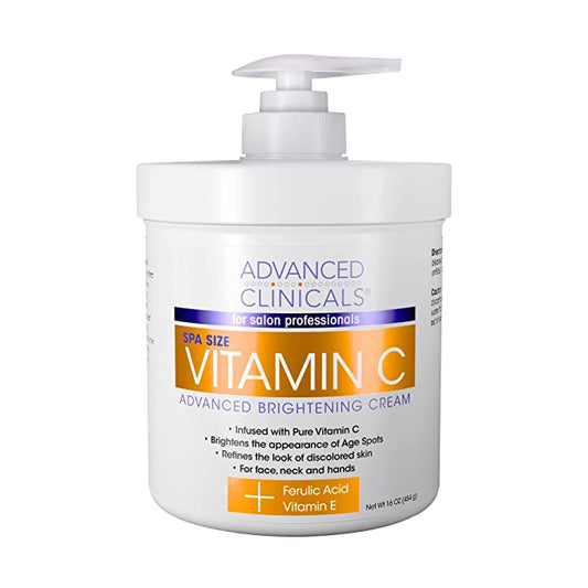 Advance Clinicals Vitamin C Brightening Cream