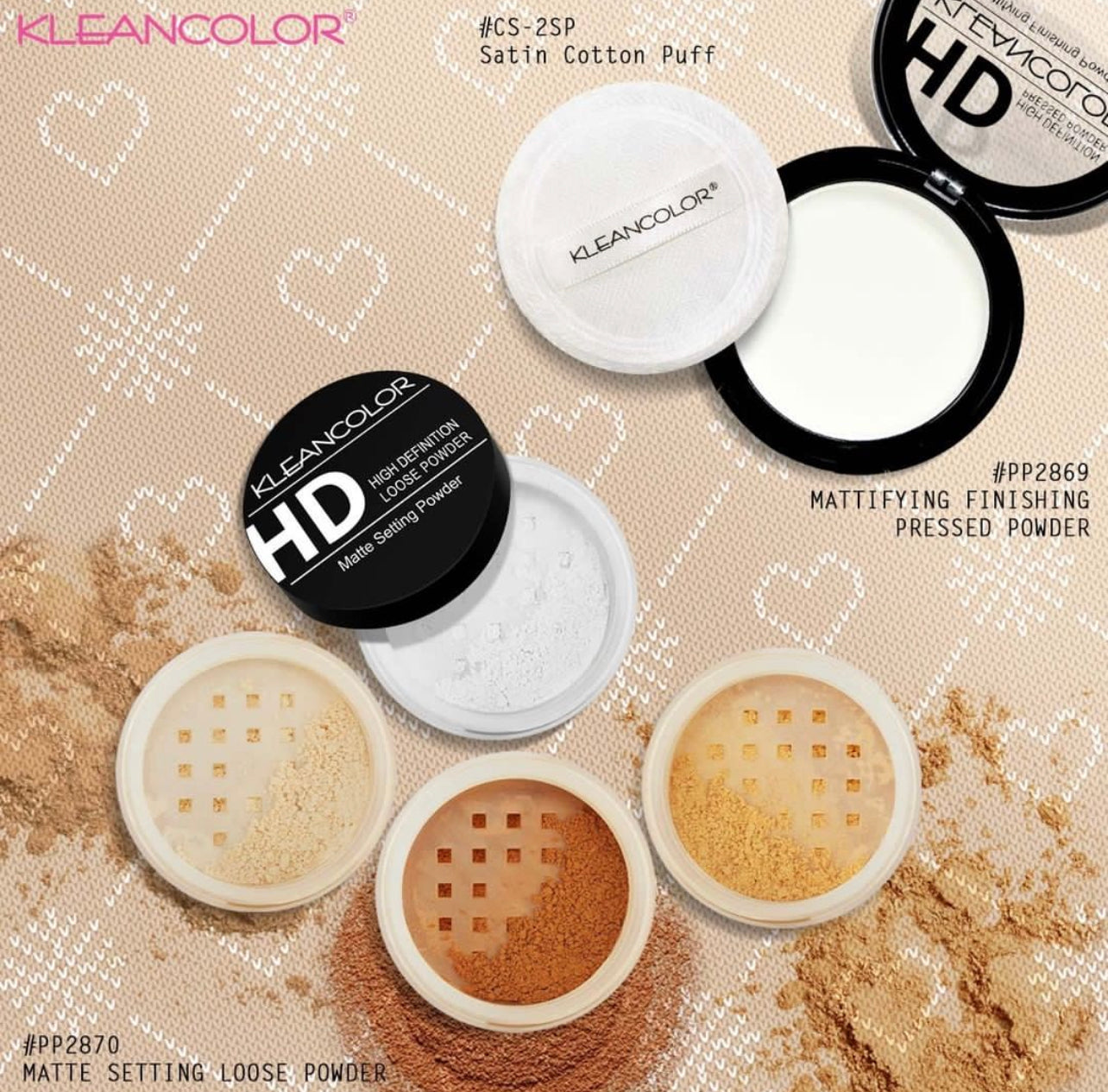Kleancolor HD Loose Setting Powder – Dazzlin World Beauty